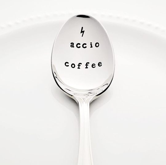 Accio Coffee teaspoon - best Harry Potter gifts