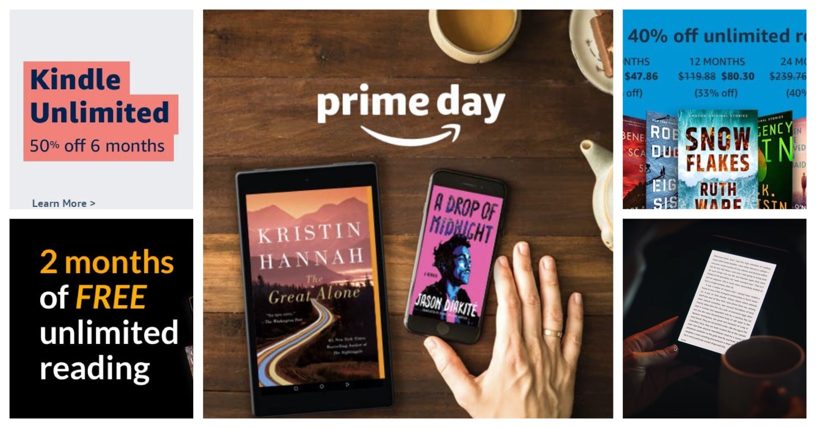 All Prime Day 2020 Kindle Unlimited deals