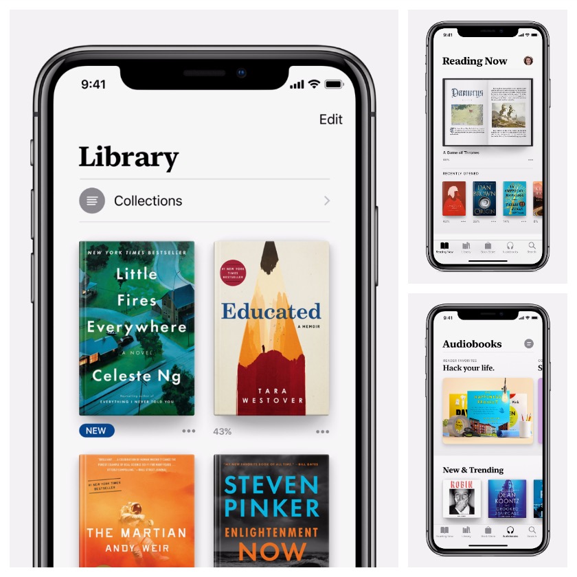 Get ready for the entirely redesigned Apple books app