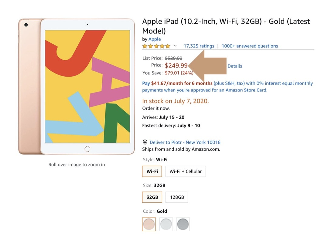 The $250 iPad 10.2 is back on Amazon