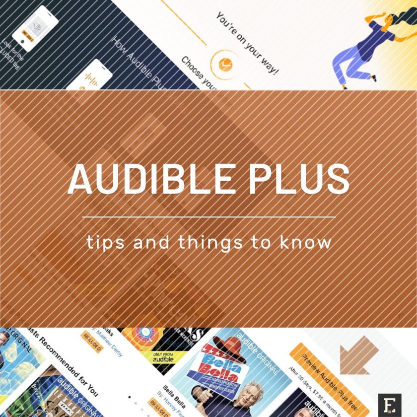 Audible Plus audiobook subscription things to know