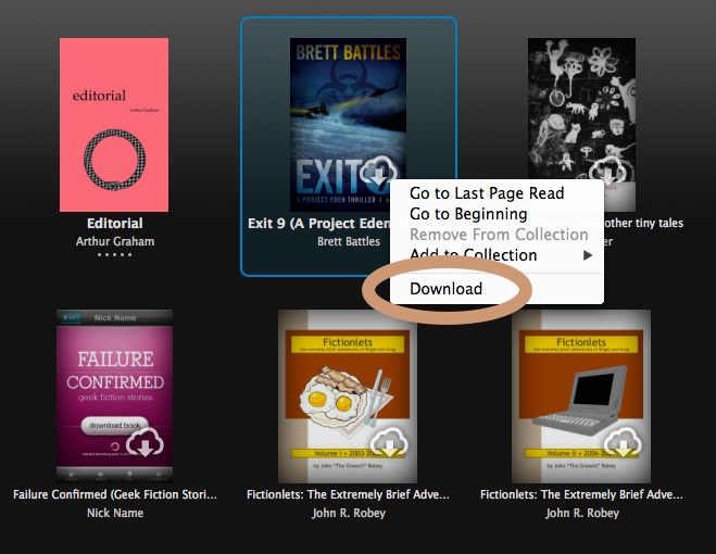 Back up Kindle books using Kindle desktop app