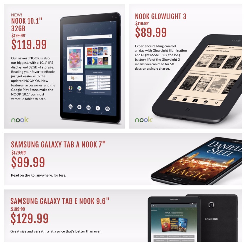 Barnes & Noble reveals Black Friday 2018 Nook deals