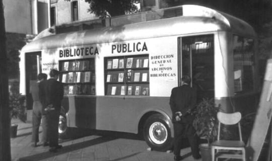 Bibliobus at the Madrid Book Fair