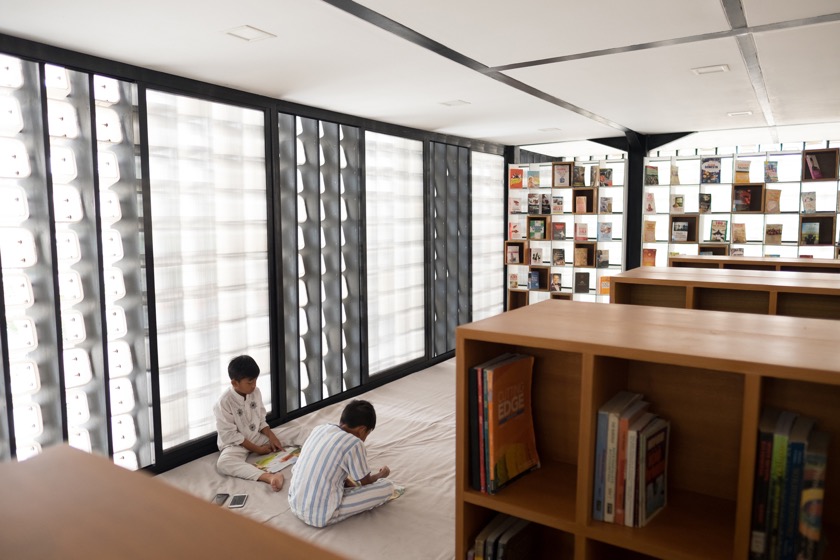 Bima Microlibrary - inside