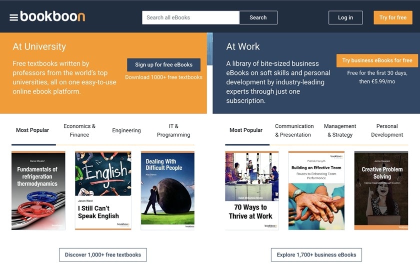 Bookboon - free textbooks for iPad and iPhone