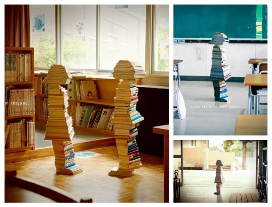 "Books Build Children" ad campaign