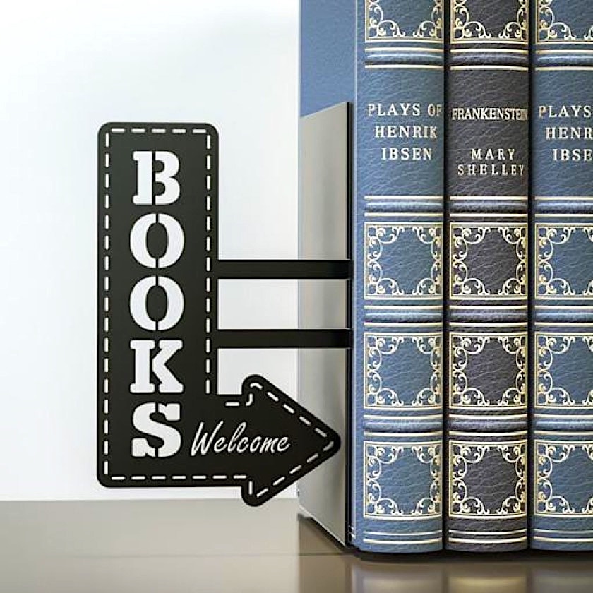 Bookshop bookend - The Literary Gift Company