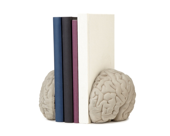 Left and right hemisphere bookends