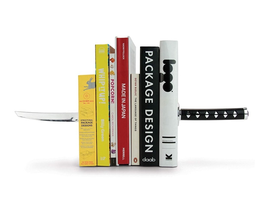 Eye-catching Katana Samurai sword bookends