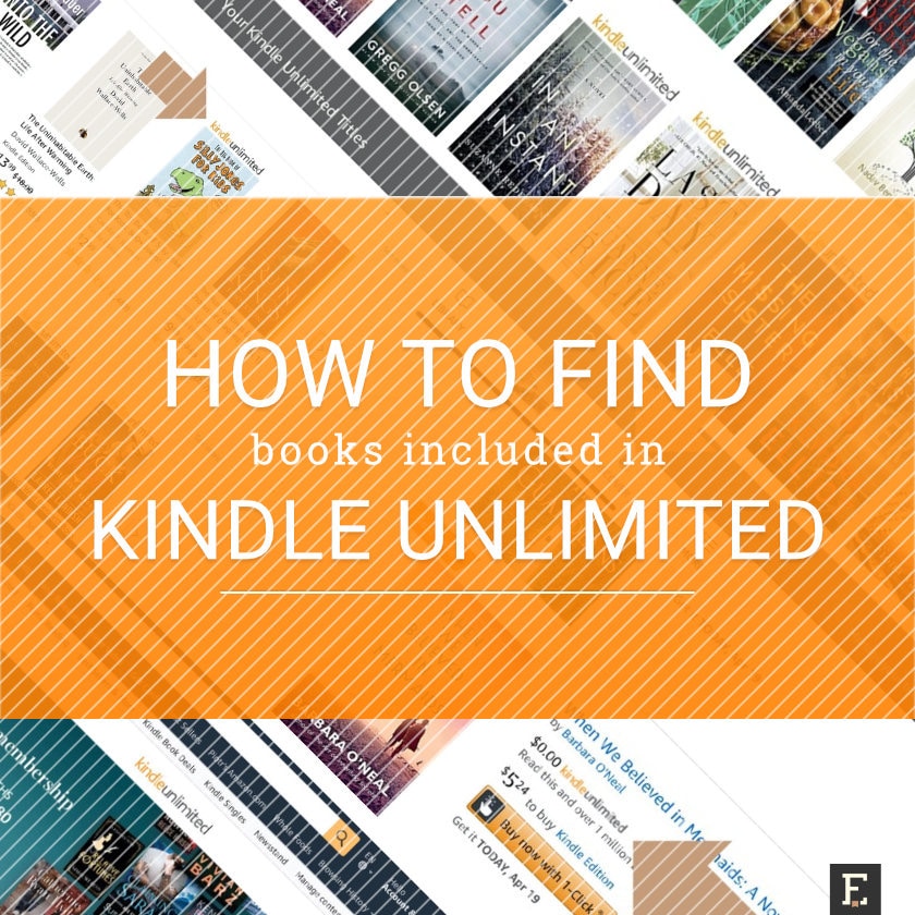 5 easy ways to find Kindle Unlimited eligible books