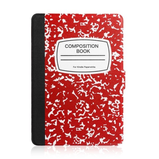 Composition book cover for Kindle Paperwhite