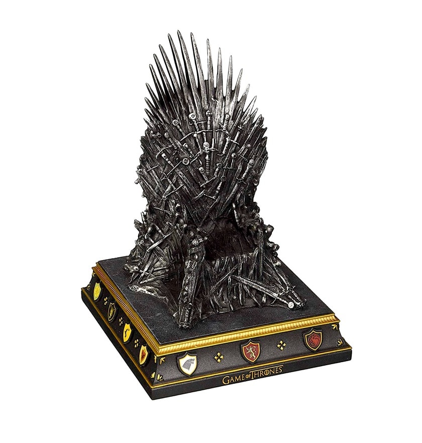 Game of Thrones bookend - detailed Iron Throne 7.5-inch replica