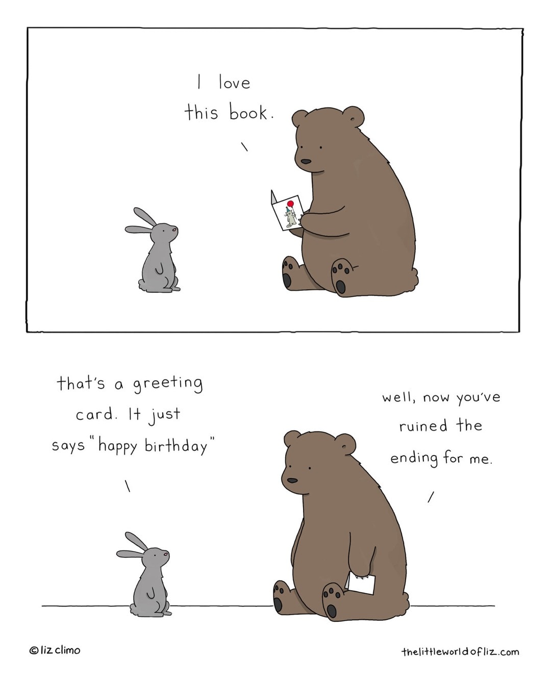 I Love This Book by Liz Climo - best webcomics about books