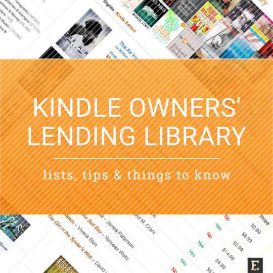 Kindle Owners' Lending Library - tips, lists, and things to know