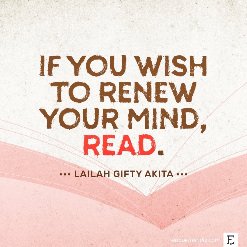 Lailah Gifty Akita - best quotes on the importance of books