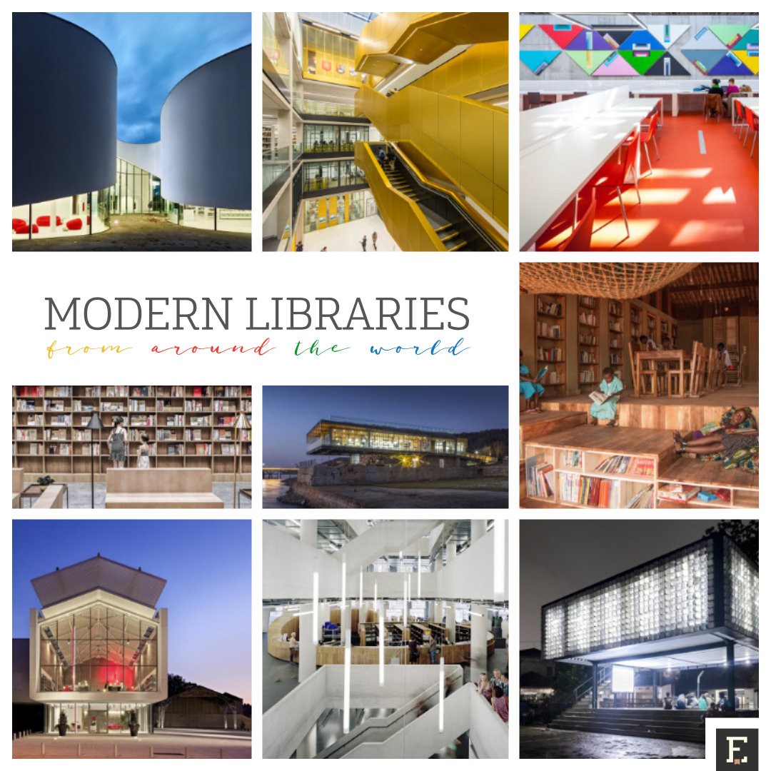 Most stunning modern libraries from around the world