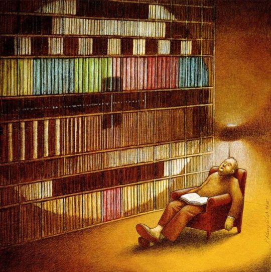 Netflix habits to read books - illustration by Pawel Kuczynski