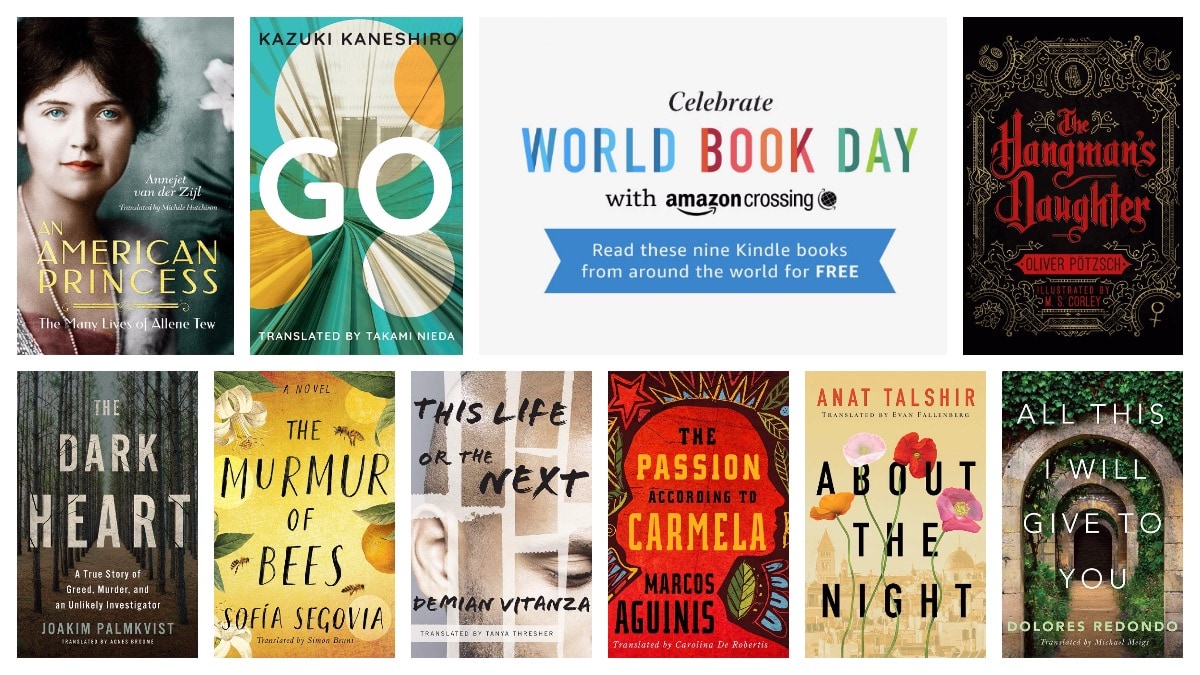 Celebrate World Book Day 2019 with these free Kindle books in translation!