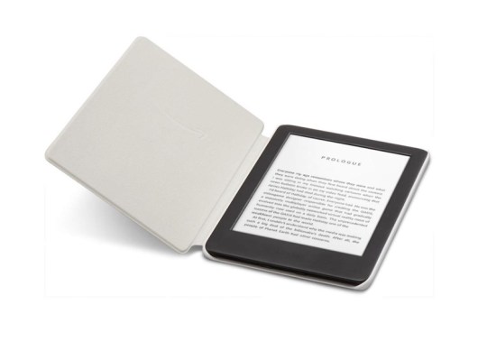 Original Kindle 2019 case cover in Sandstone White color version