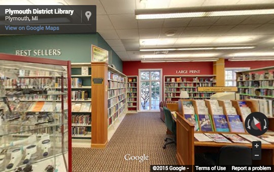 Plymouth District Library on Google Street View