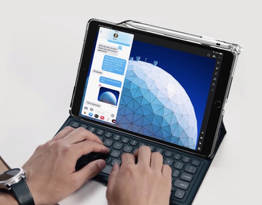 Poetic Lumos case for iPad Air 3 supports Smart Keyboard