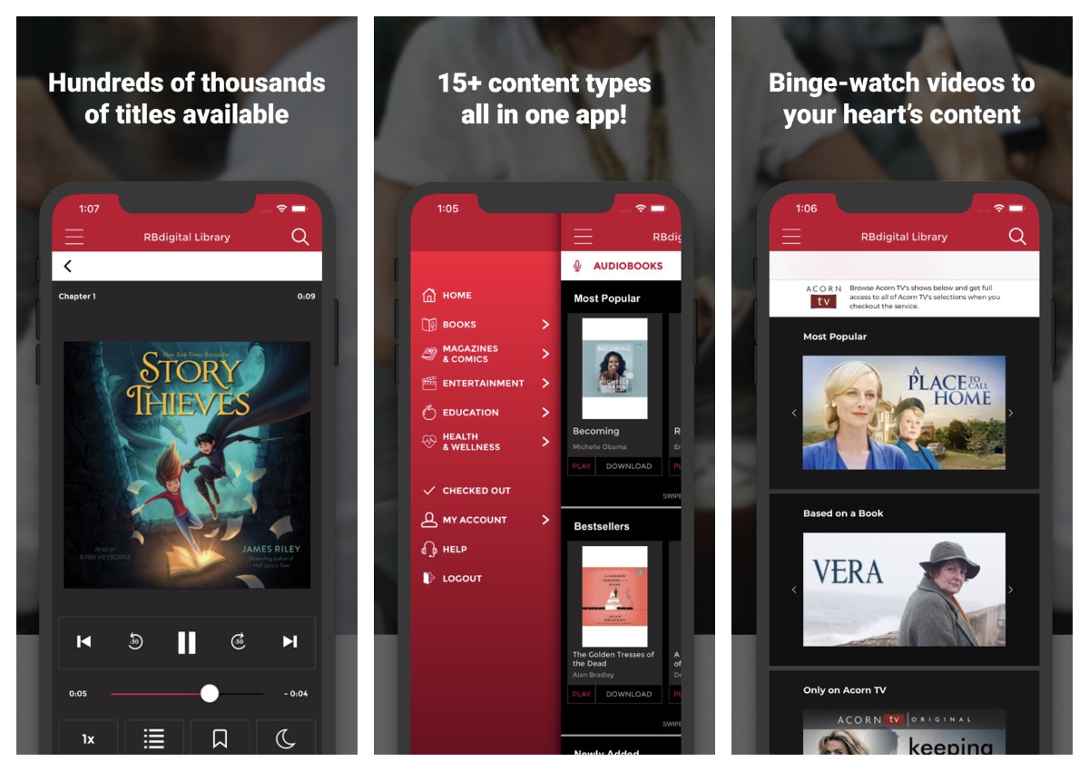 RBdigital - best iPad and iPhone apps to borrow digital content
