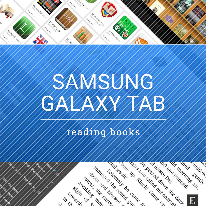 A quick guide to reading books on Samsung Galaxy Tab