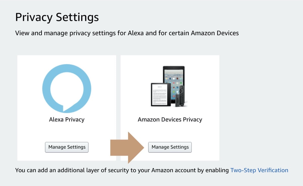 How to disable data collection on your Kindle or Fire device