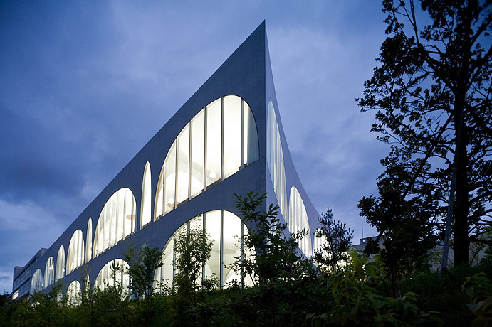 One of Tama Art University #Libraries, Japan