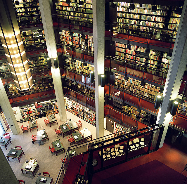 Thomas Fisher Rare Book #Library - the largest repository of rare books and manuscripts in Canada.